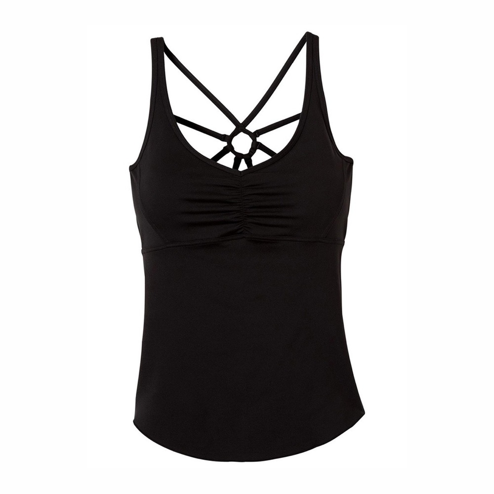Black Prana Dreaming Yoga Tank Top